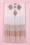 Mulmul Cotton Wrap In Gold Block Print